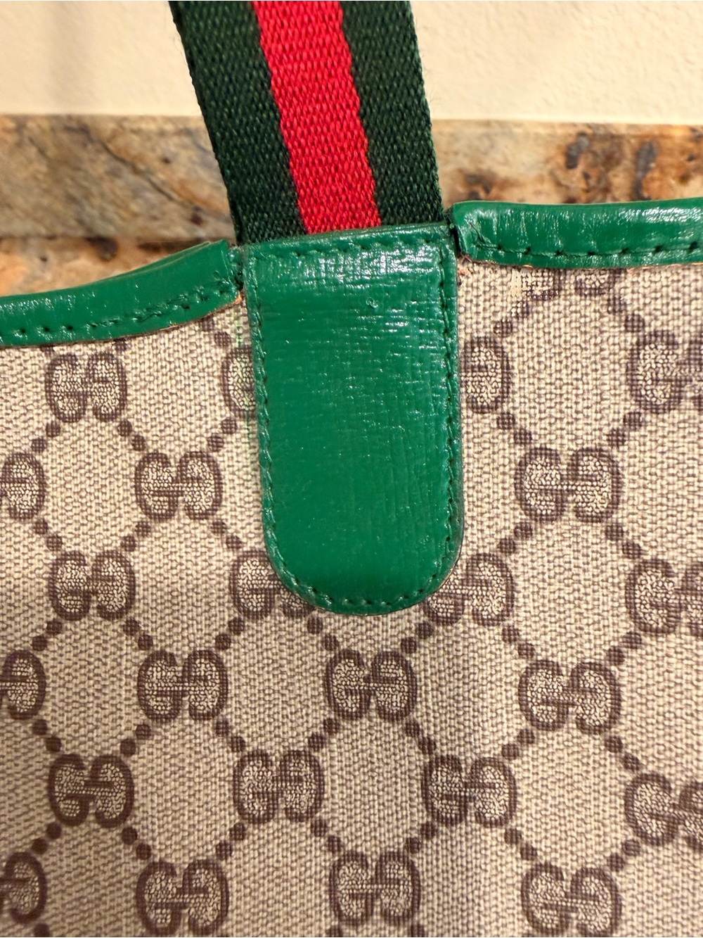 Gucci Monogram Tote (Refreshed/Modified) - Picture 5 of 13